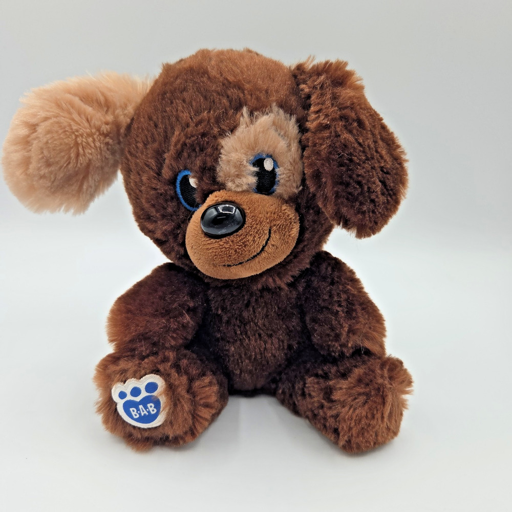 Build A Bear Buddies Small Fry Brown Puppy Dog Plush 7in Stuffed Animal Toy